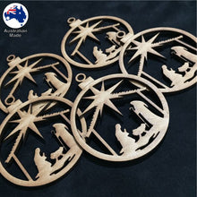 Load image into Gallery viewer, WS1012 Bauble with Nativity