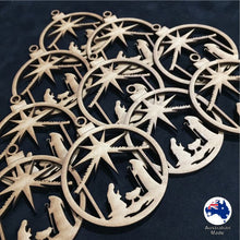 Load image into Gallery viewer, WS1012 Bauble with Nativity