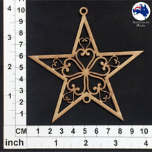Load image into Gallery viewer, WS1014 Star Ornament 01