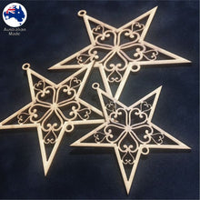 Load image into Gallery viewer, WS1014 Star Ornament 01