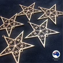 Load image into Gallery viewer, WS1014 Star Ornament 01