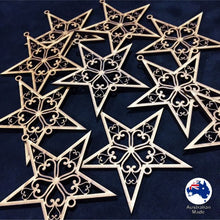 Load image into Gallery viewer, WS1014 Star Ornament 01