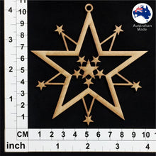 Load image into Gallery viewer, WS1015 Star Ornament 02