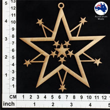 Load image into Gallery viewer, WS1015 Star Ornament 02