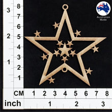 Load image into Gallery viewer, WS1016 Star Ornament 03