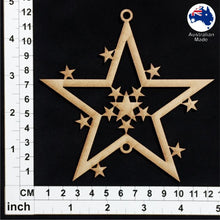 Load image into Gallery viewer, WS1016 Star Ornament 03