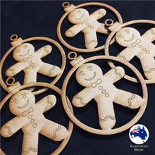Load image into Gallery viewer, WS1017 Bauble with Gingerbread Man