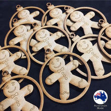 Load image into Gallery viewer, WS1017 Bauble with Gingerbread Man
