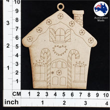 Load image into Gallery viewer, WS1018 Gingerbread House Ornament
