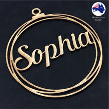 Load image into Gallery viewer, PS3001 Plain Bauble 01 with Custom Name