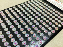 Load image into Gallery viewer, 5mm White Sparkle Acrylic Craft Gems