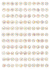 Load image into Gallery viewer, 6mm White Sparkle Acrylic Craft Gems