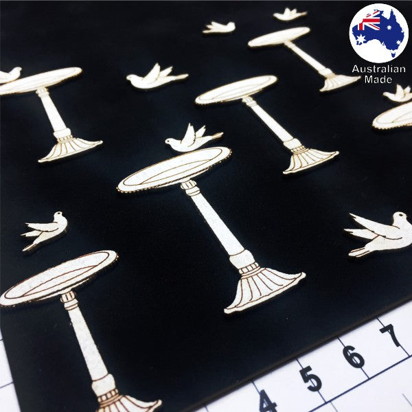 Chipboard Birds – Scrapmatts & Papertole Australia