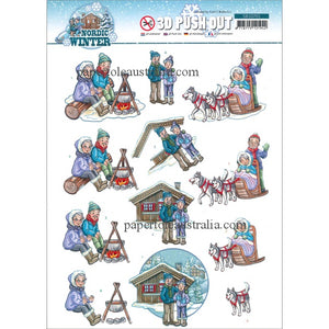 3DSB10701 Die Cut - Nordic Winter - Cosy Together