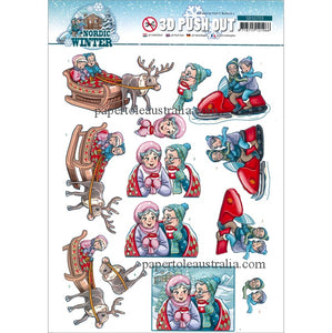 3DSB10703 Die Cut - Nordic Winter - On the Go