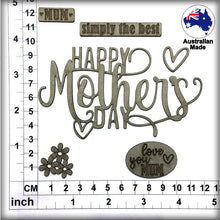 Load image into Gallery viewer, CB1283 Scrap Words 65 &quot;Mother&#39;s Day&quot;
