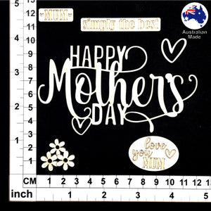 CB1283 Scrap Words 65 "Mother's Day"