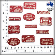 CB1285 Scrap Words 70 Merry Christmas