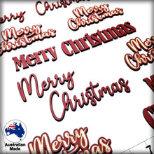 Load image into Gallery viewer, CB6160 Scrap Words 67 Merry Christmas
