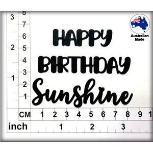 CT244 Happy Birthday Sunshine