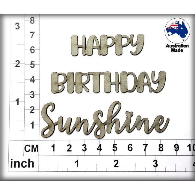 CT244 Happy Birthday Sunshine