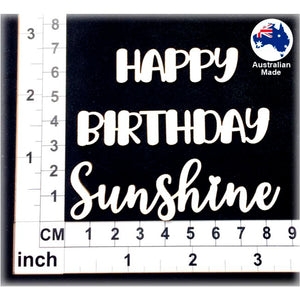 CT244 Happy Birthday Sunshine