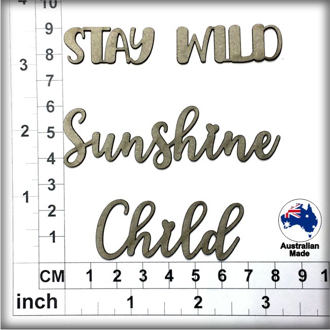 CT245 Stay Wild Sunshine Child