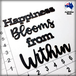 CT266 Happiness Blooms from Within