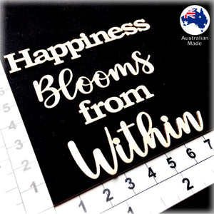 CT266 Happiness Blooms from Within