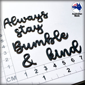 CT272 Always stay Bumble & kind