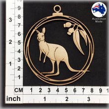 Load image into Gallery viewer, WS1038 Australian Bauble 01 - Kangaroo
