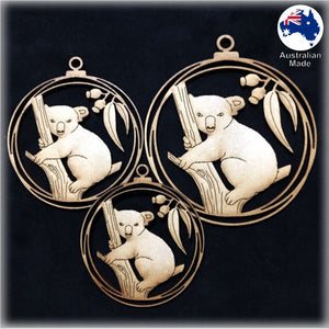 WS1039 Australian Bauble 02 - Koala