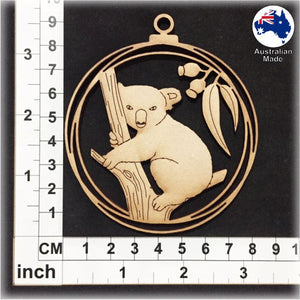 WS1039 Australian Bauble 02 - Koala