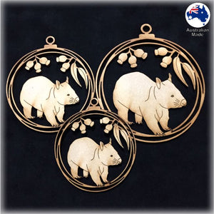 WS1043 Australian Bauble 06 - Wombat