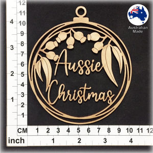 WS1046 Australian Bauble 08 - Aussie Christmas