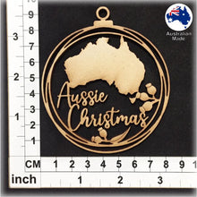 Load image into Gallery viewer, WS1048 Australian Bauble 10 - Map of Australia
