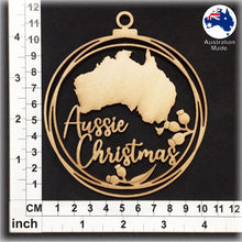 Load image into Gallery viewer, WS1048 Australian Bauble 10 - Map of Australia
