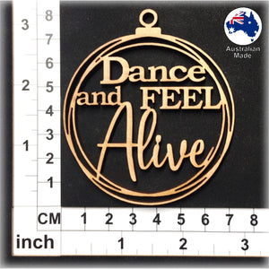 WS1060 Dance Bauble 02 - Dance and Feel Alive