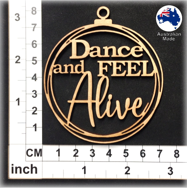 WS1060 Dance Bauble 02 - Dance and Feel Alive