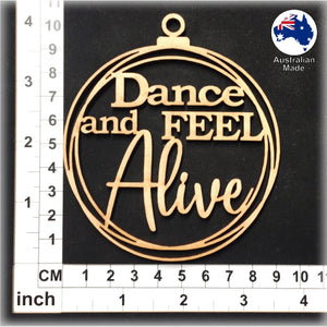 WS1060 Dance Bauble 02 - Dance and Feel Alive