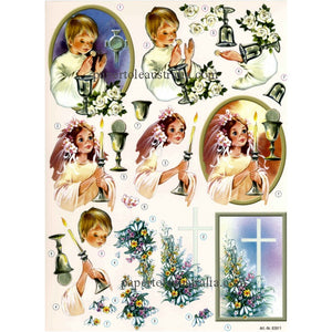 3D83911 Die Cut - Communion/Confirmation