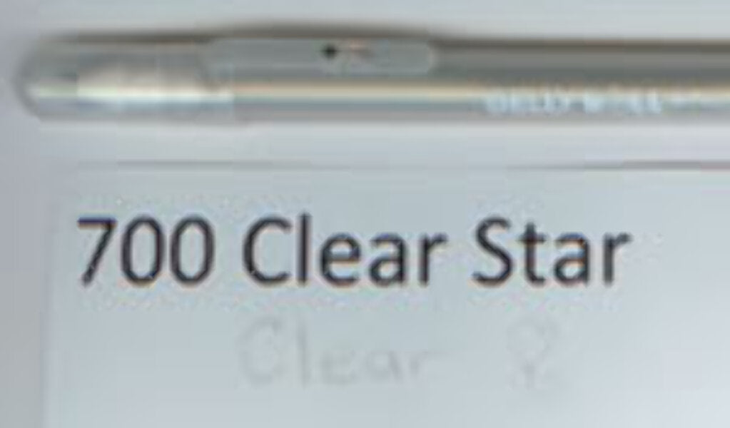 700 Gelly Roll Clear Star