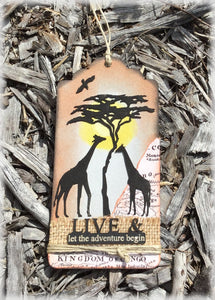 Africa Tag 01  (Kit #13)