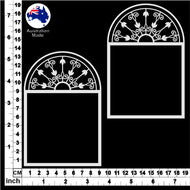CB6041 Arch Window Frame 04