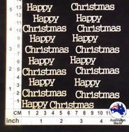 CB6099 Words 28 Happy Christmas
