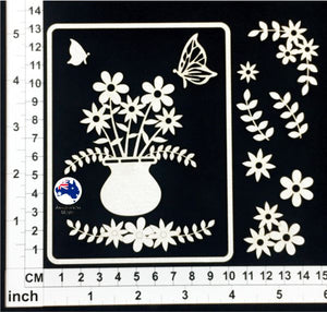 CB6119 Card Elements 001 - Floral