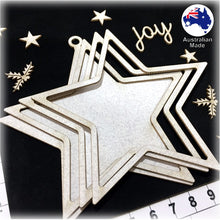 Load image into Gallery viewer, CB6139 Shaker Ornament Star 01
