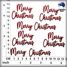 Load image into Gallery viewer, CB6149 Words 34 &quot;Merry Christmas&quot;
