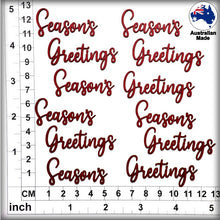 Load image into Gallery viewer, CB6163 Words 37 &quot;Season&#39;s Greetings&quot;
