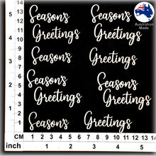 Load image into Gallery viewer, CB6163 Words 37 &quot;Season&#39;s Greetings&quot;
